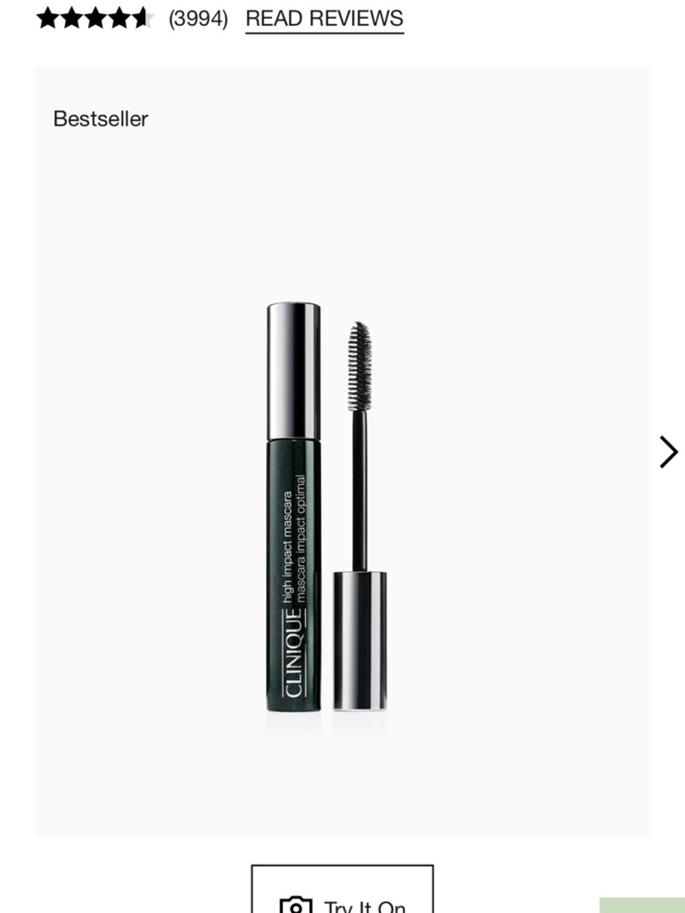 Clinique High Impact Mascara x 2 - black